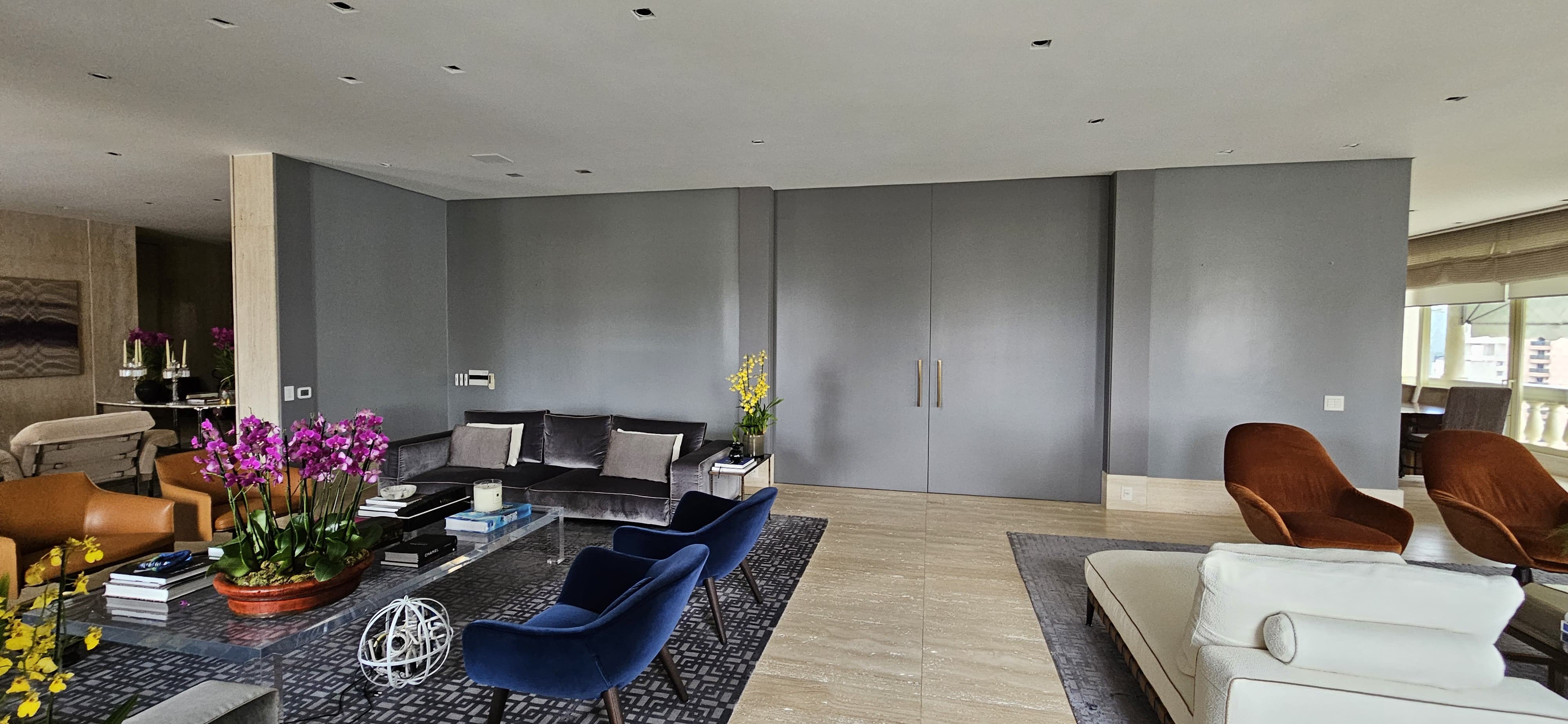 Antes - Sala Jardins